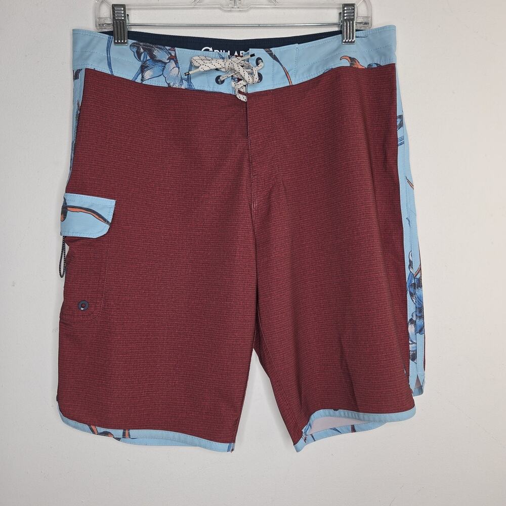 Billabong Men’s Recycler 73 Pro Board Shorts Swim Trunks Size 31
